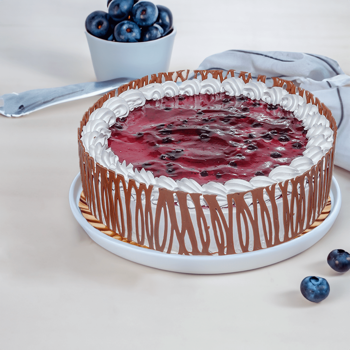 Blueberry Cheesecake Crumb Cake Recipe