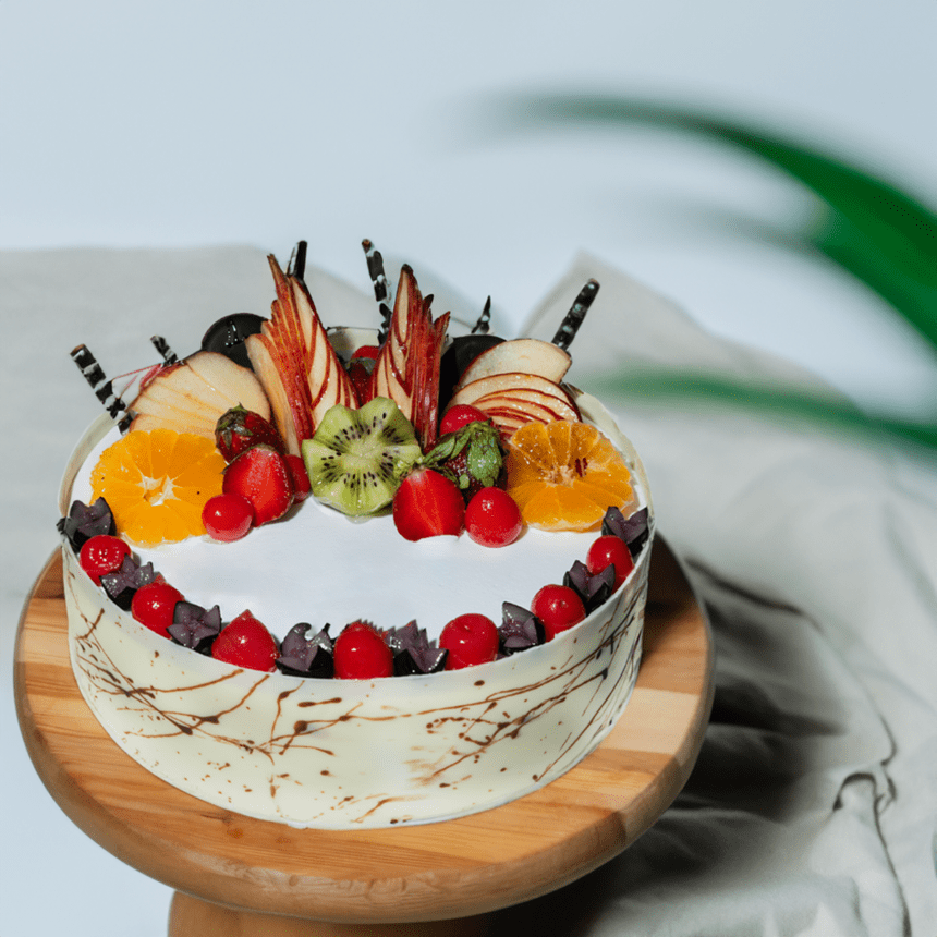 Fresh Fruit Cake - The Oven