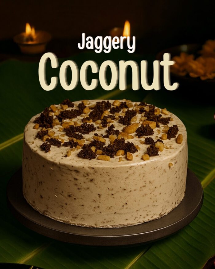 Jaggery Coconut Cake - 550g - Image 1